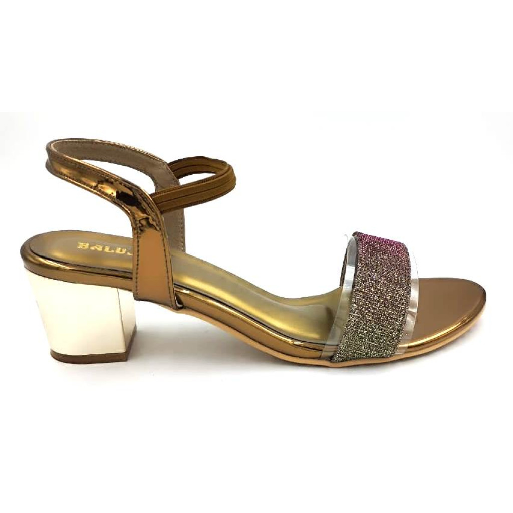 S46-115 : Balujas Antiq Block Heel Ladies Sandal