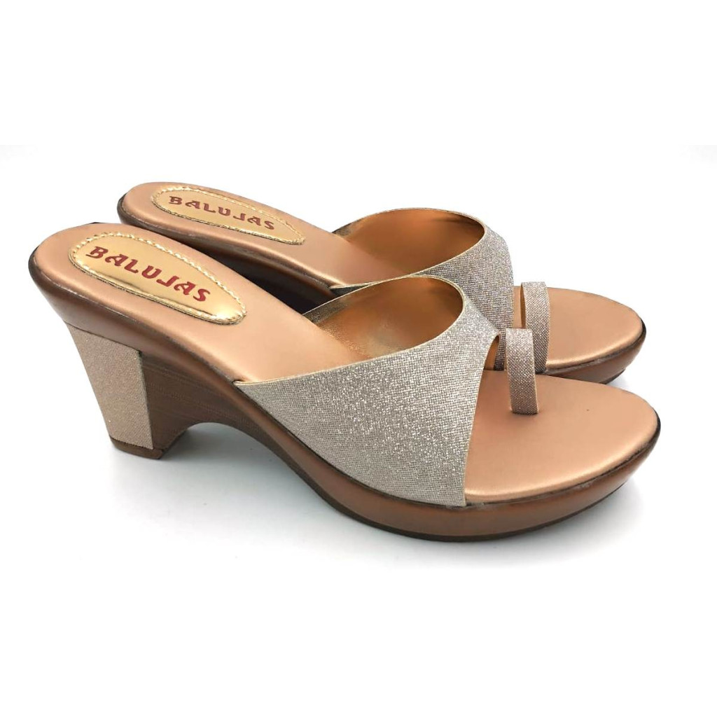 CR-103: Balujas Sultan Block Heel Ladies Slipper