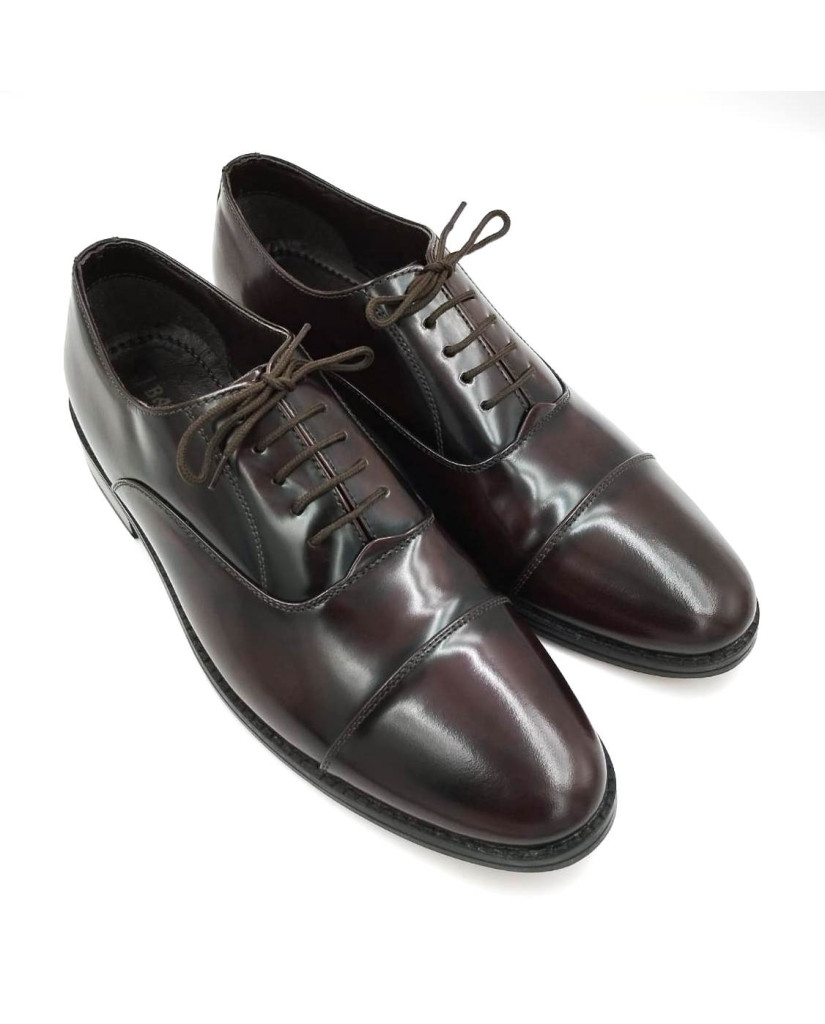 1033 : Balujas Cherry Men's Oxford Leather Formal Shoes