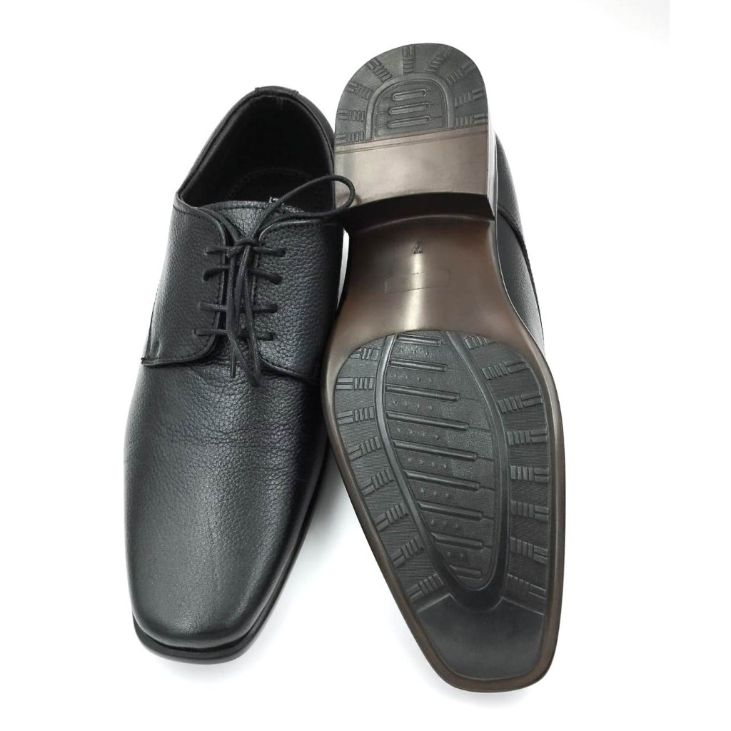 SM-06 : Balujas Black Men Formal Leather Shoes