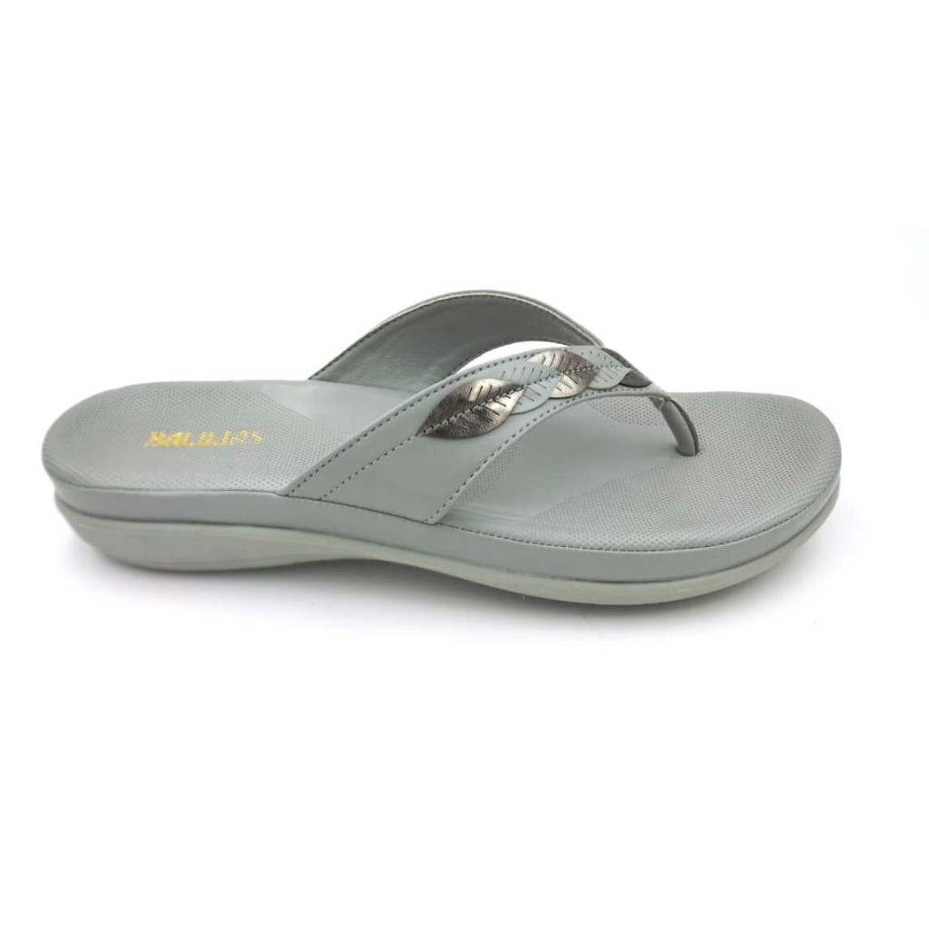 F45-5515 : Balujas Grey Ladies Chappal