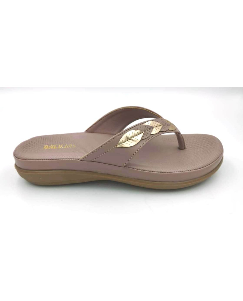 F45-5515 : Balujas Peach(Move) Ladies Chappal