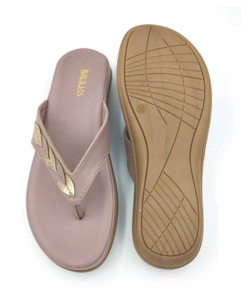 F45-5515 : Balujas Peach(Move) Ladies Chappal