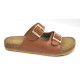 Bal-250 : Balujas Tan Flat Ladies Slipper